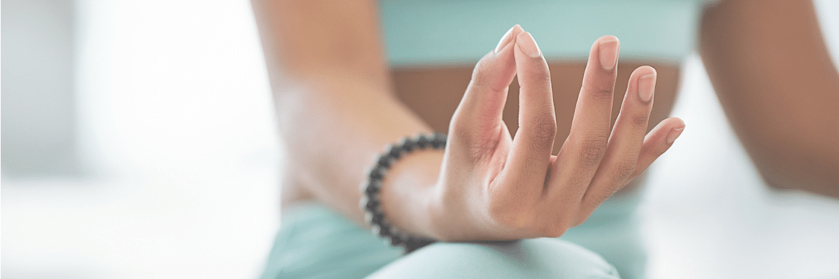 Hand in Mudra